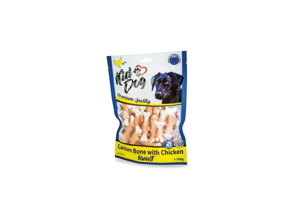 Jen Po Omezenou Doba KIDDOG kuřecí prsa na kalciové kostičce 250 g