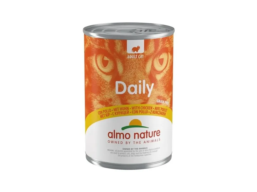 Almo Nature Daily Menu Cat konzerva kuře 400g Super Cena