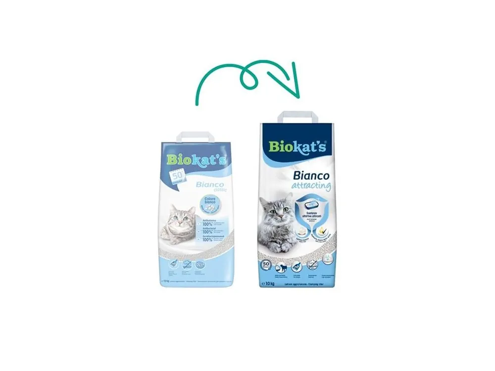 Podestýlka Cat Biokat‘s Bianco Attracting 5kg Tovární Cena