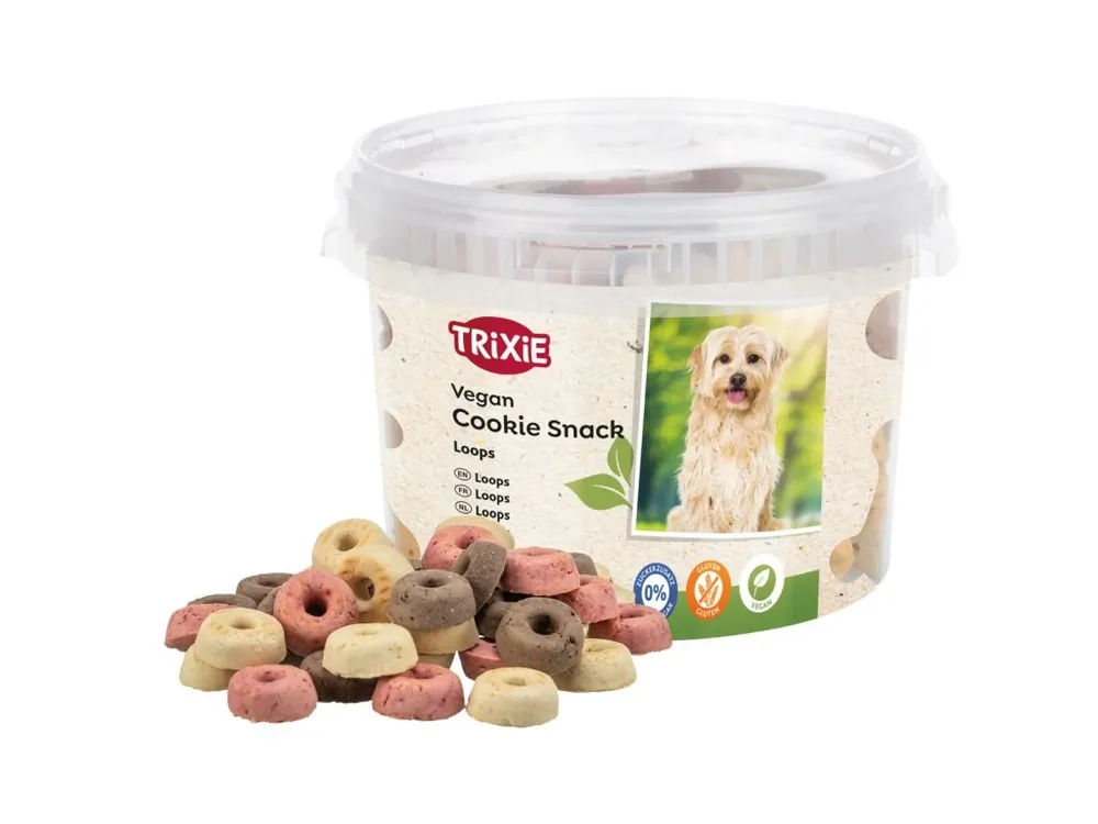 Vegan Cookie Loops, sušenkové kroužky, 1.3 kg Sezónní Sleva