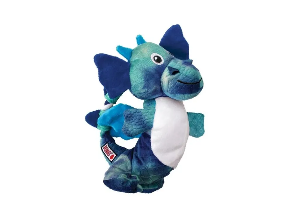 Hračka textil KONG Dragon Knots M/L mix barev Horká Nabídka