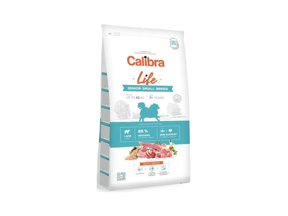 Calibra Dog Life Senior Small Breed Lamb 6 kg Akční Nabídka