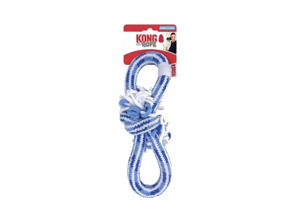 Speciální Cena Hračka textil KONG Rope Tug Puppy M mix barev