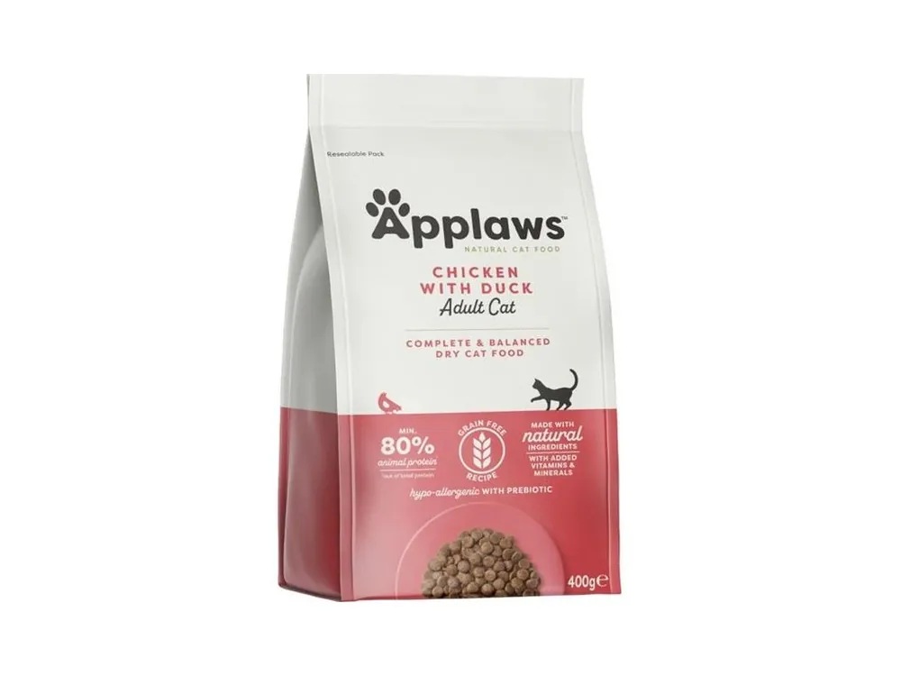 Applaws Cat Dry Adult Chicken with Duck 400 g Oblíbený