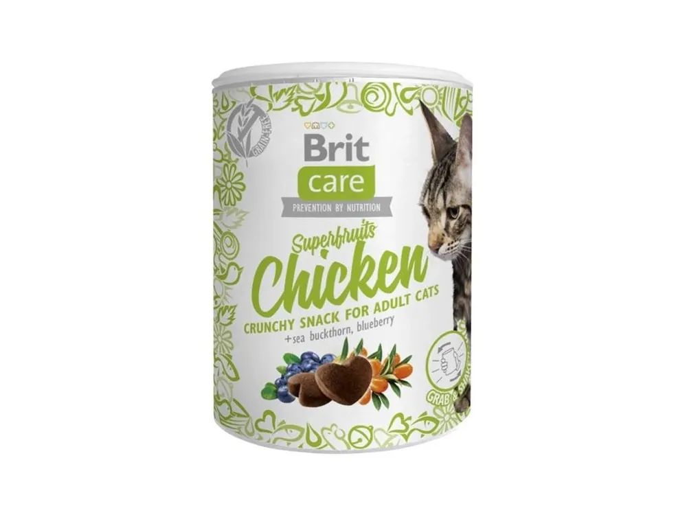 Brit Care Cat Snack Superfruits Chicken 100 g Rychlé Dodání