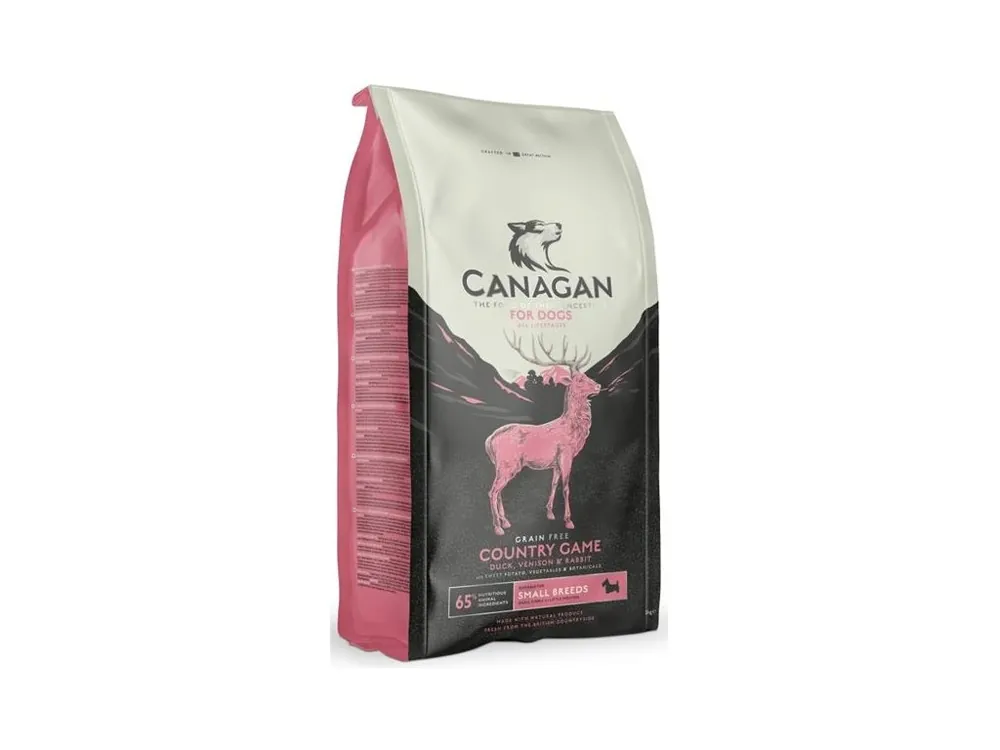 Víkendová Akce Canagan Dog Dry Small Breed Country Game 2 kg