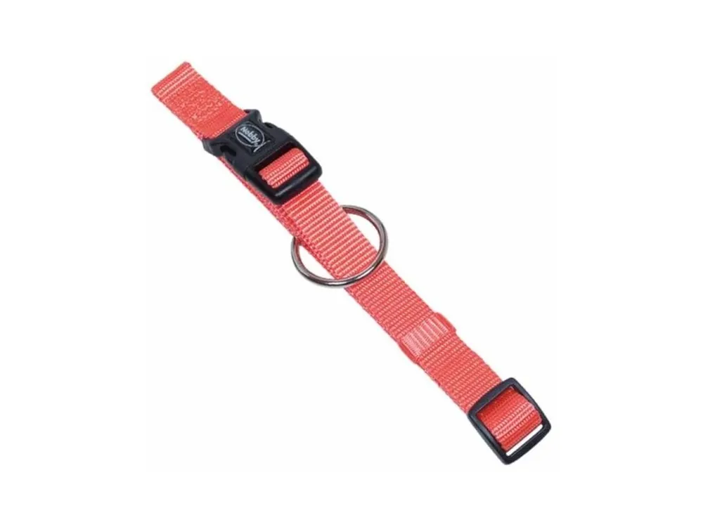 Obojek nylon classic 1x20-35 cm Nobby lososový Nízká Cena