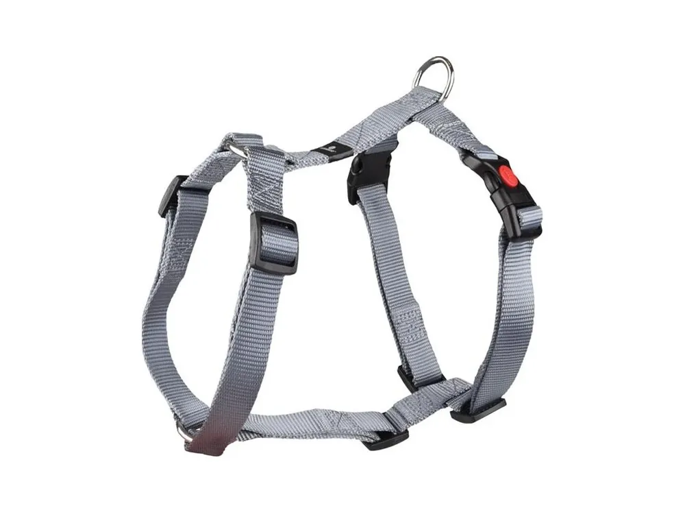 Objednat Nyní Postroj nylon Ziggi šedý M 2x45-65 cm Flamingo