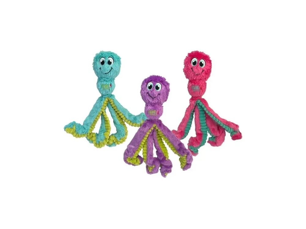 Hračka textil KONG Wubba Octopus 1 ks (vel. S) Vysoce Kvalitní