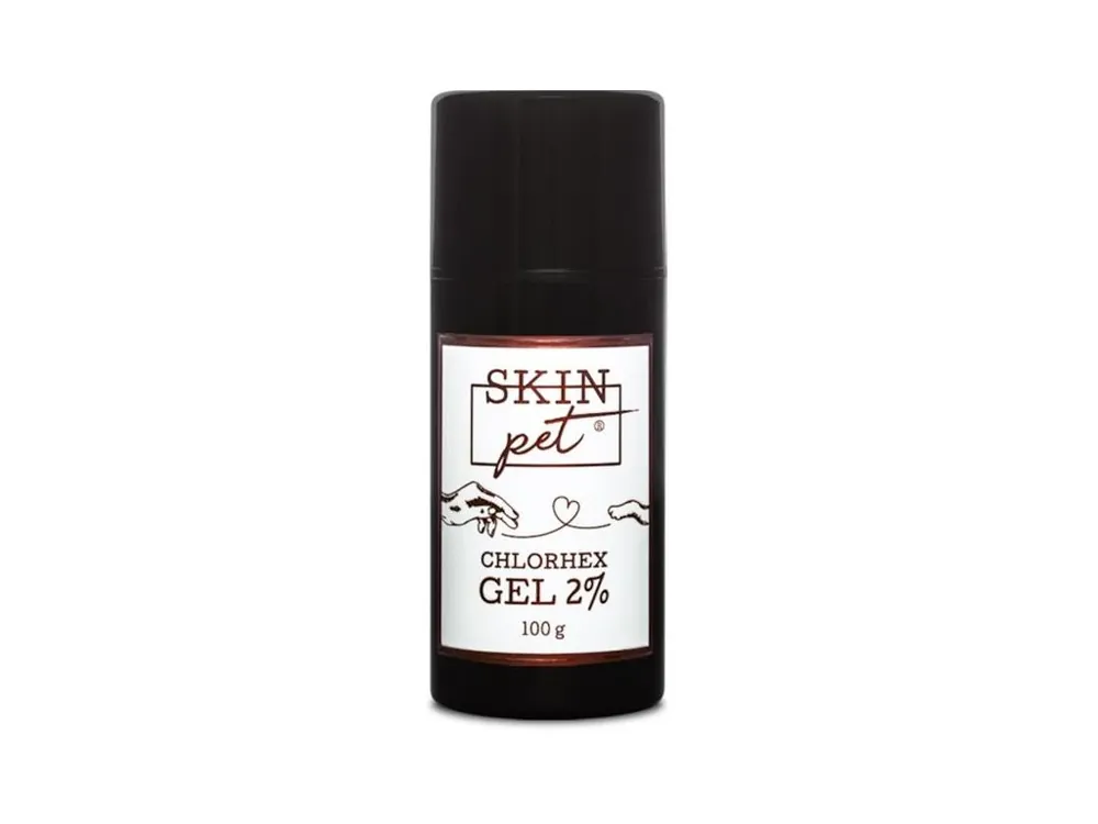SkinPET Chlorhex Gel 2%, k ošetření kůže, 100 g Nová Kolekce