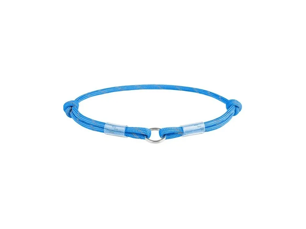 Obojek na známku 4 mm x 25-45 cm WAUDOG modrý Aktuální