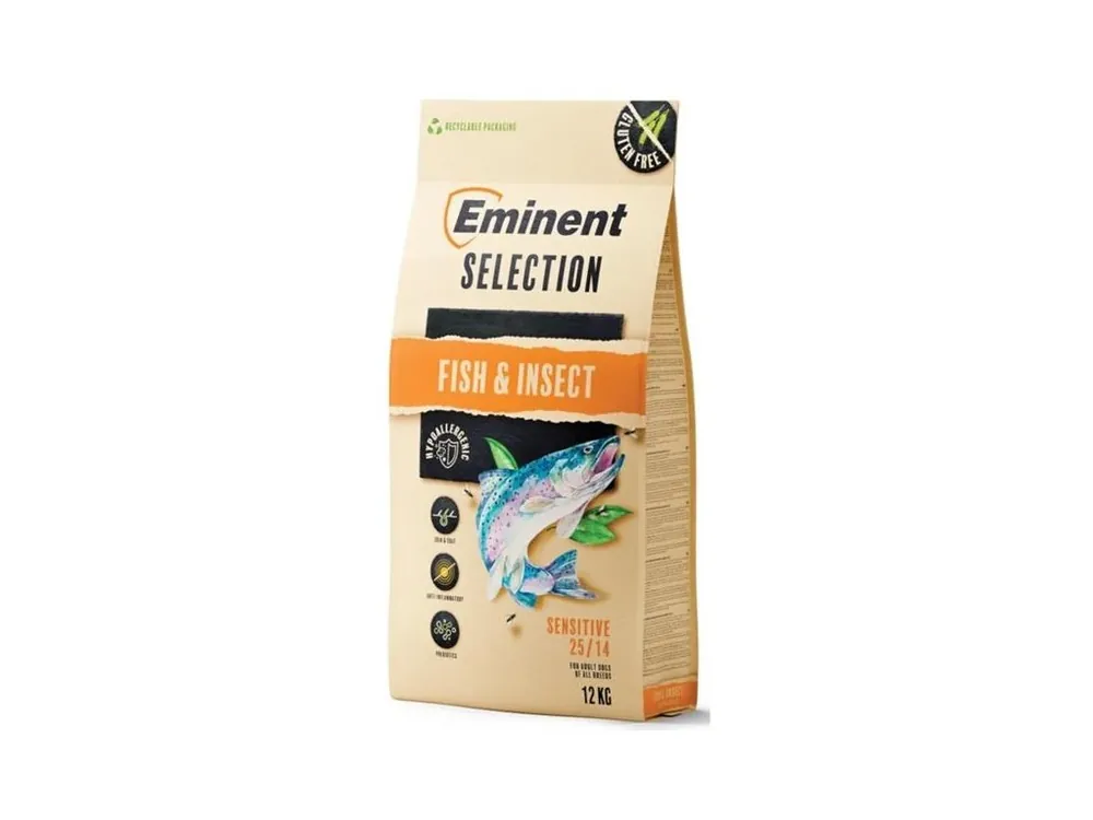 Eminent Selection Sensitive Fish & Insect 12 kg Autentický