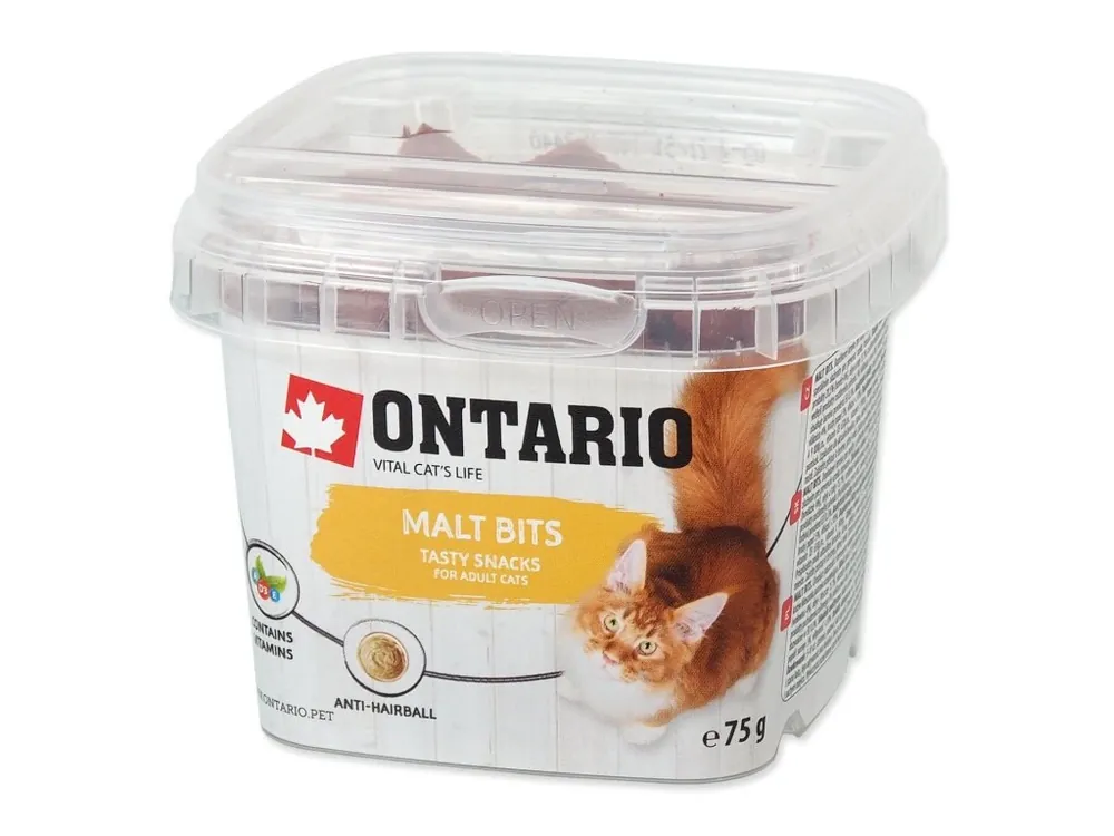 Pochoutka Ontario polštářky s malt pastou 75 g Pouze Dnes