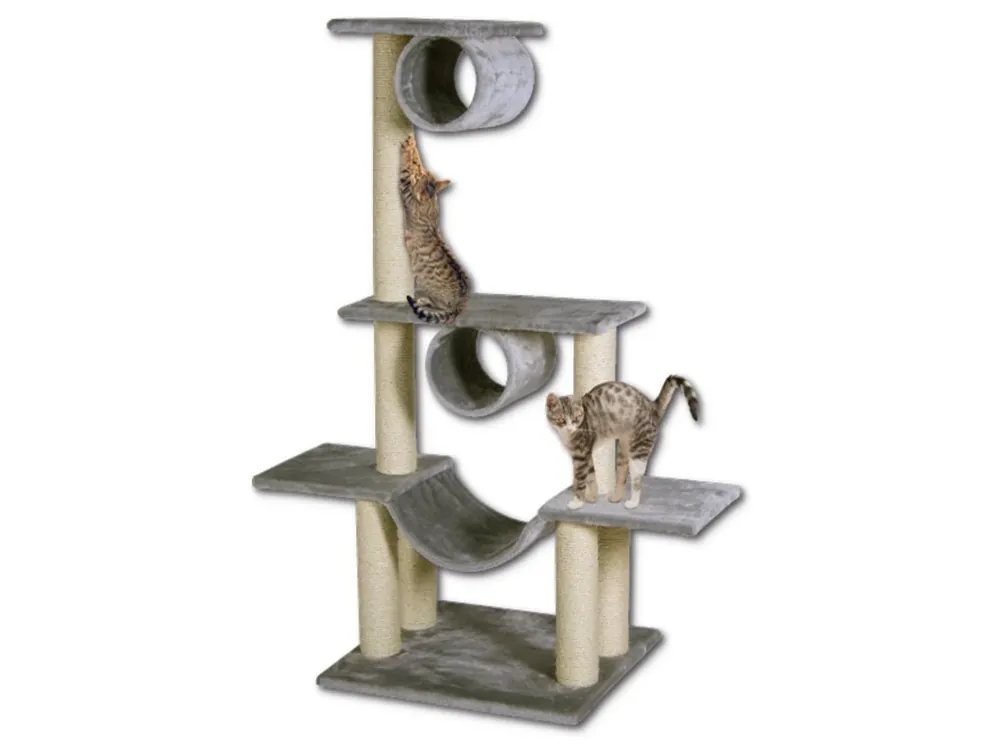 Odpočívadlo Magic Cat Iveta šedé 103x57x141cm Cenový Hit