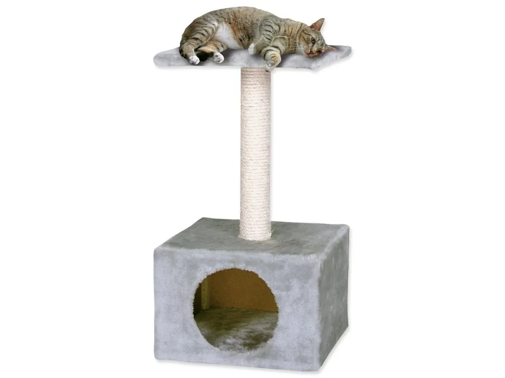 Odpočívadlo Magic Cat Hedvika šedé 31x31x57cm Cenový Hit