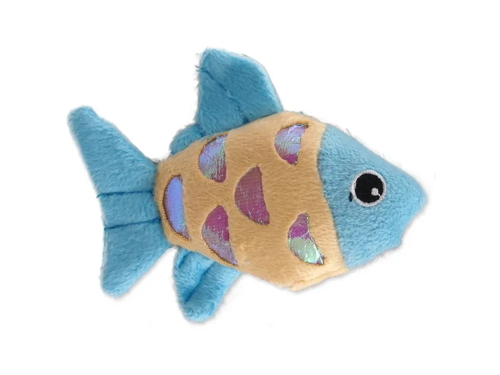 Hračka Magic Cat rybka plyš s catnip mix 10 cm Vrácení Zdarma