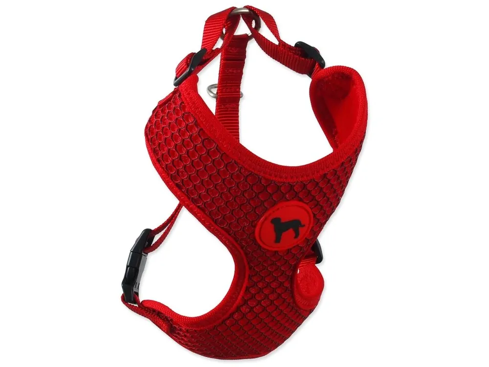 Kup Teď Postroj Active Dog Mellow L červený 2x45-65cm