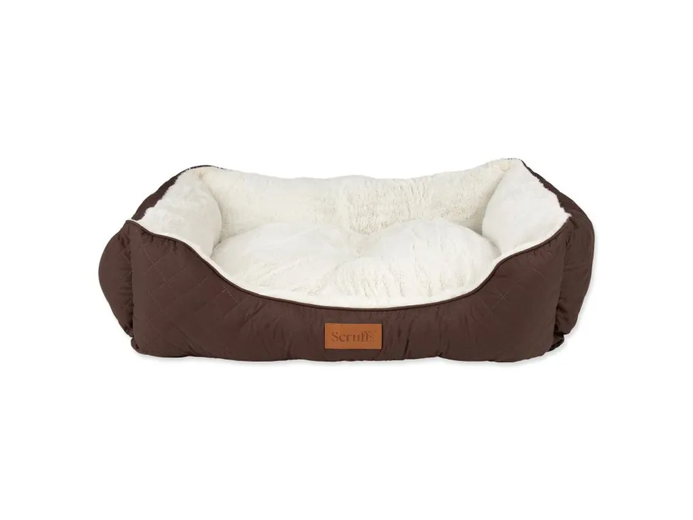 Sezónní Sleva Pelech Scruffs Wilton Box Bed hnědý L (75x60 cm)