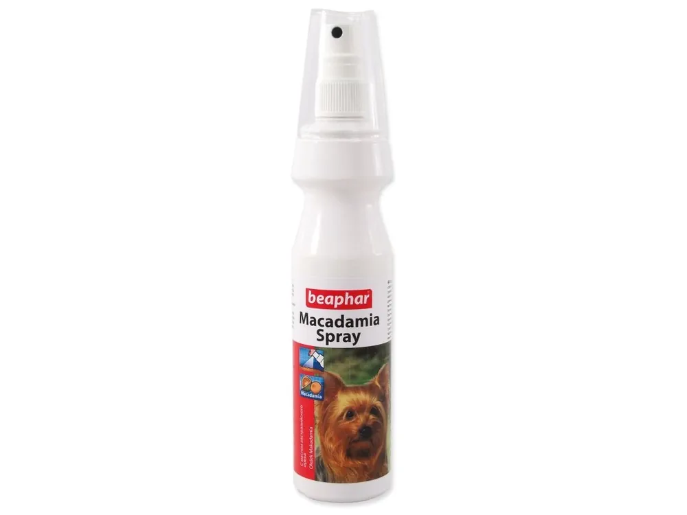 Sprej Beaphar Macadamia vyživující srst 150 ml Originální