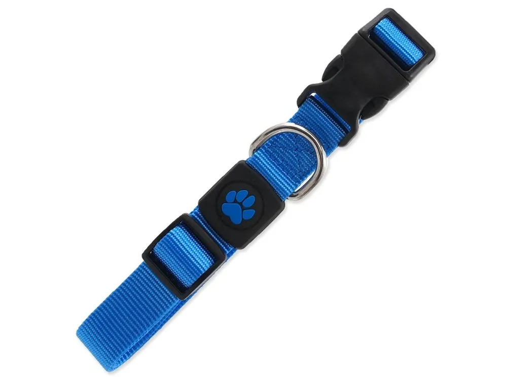 Obojek Active Dog Premium L modrý 2,5x45-68cm Víkendová Akce