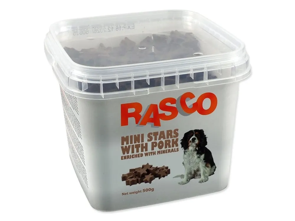 Pochoutka Rasco kalciové hvězdičky (0,7 cm) 500 g Koupit Online