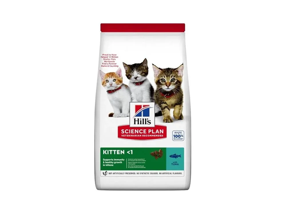 Hill‘s Science Plan Feline Kitten Tuna 1,5 kg Akce