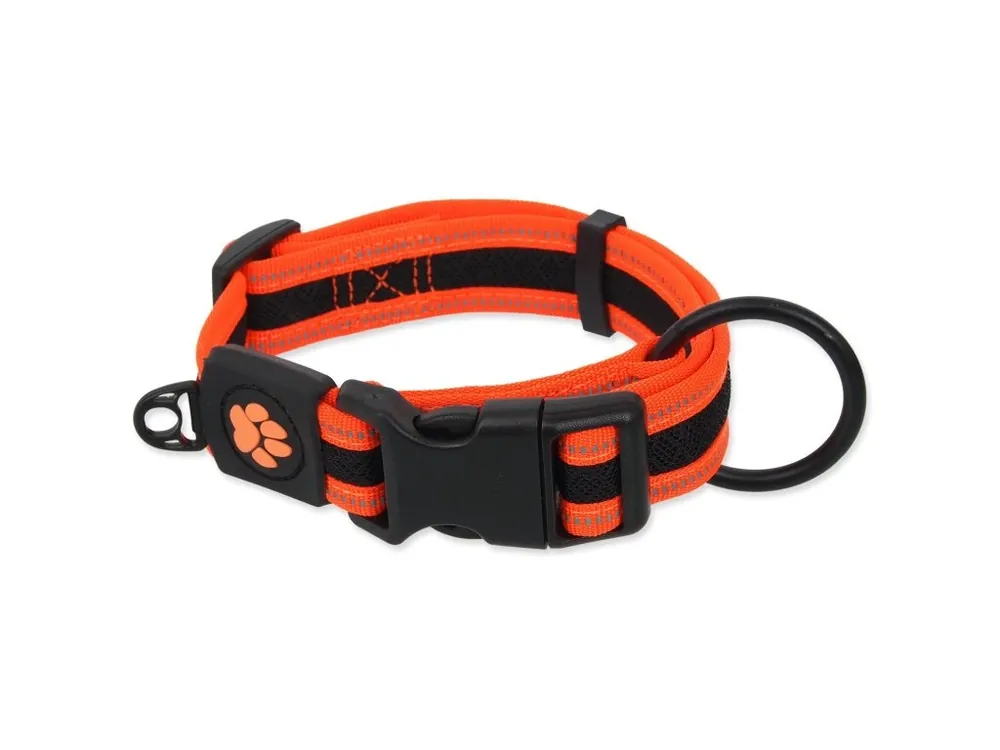Nejlepší Cena Obojek Active Dog Fluffy S oranžový 2x27-41 cm