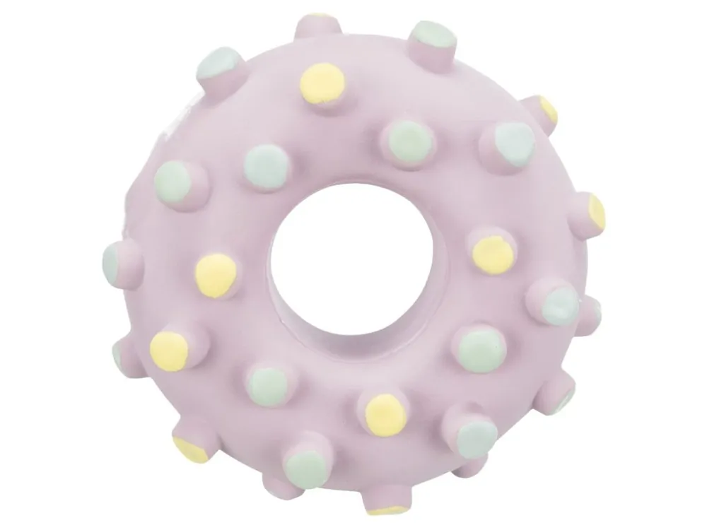 Tovární Cena JUNIOR Mini latexový donut se špuntíky 8 cm