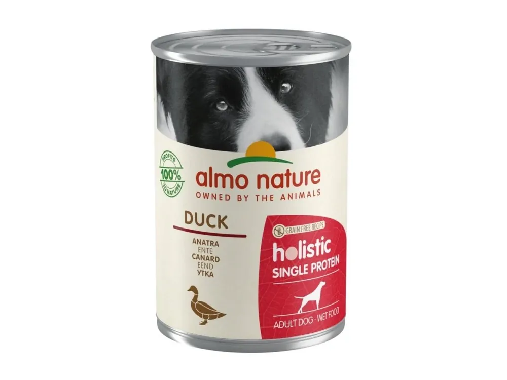Almo Nature Holistic Monoprotein - Kachna 400g Víkendová Akce