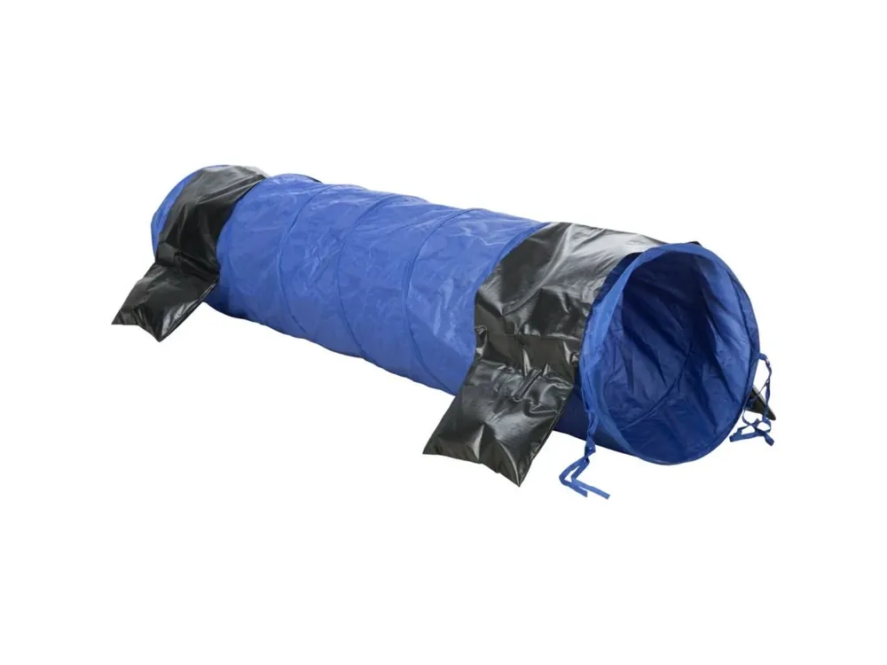 Agility tunel - malý pes, štěně, 40cm/2m - modrý Originální