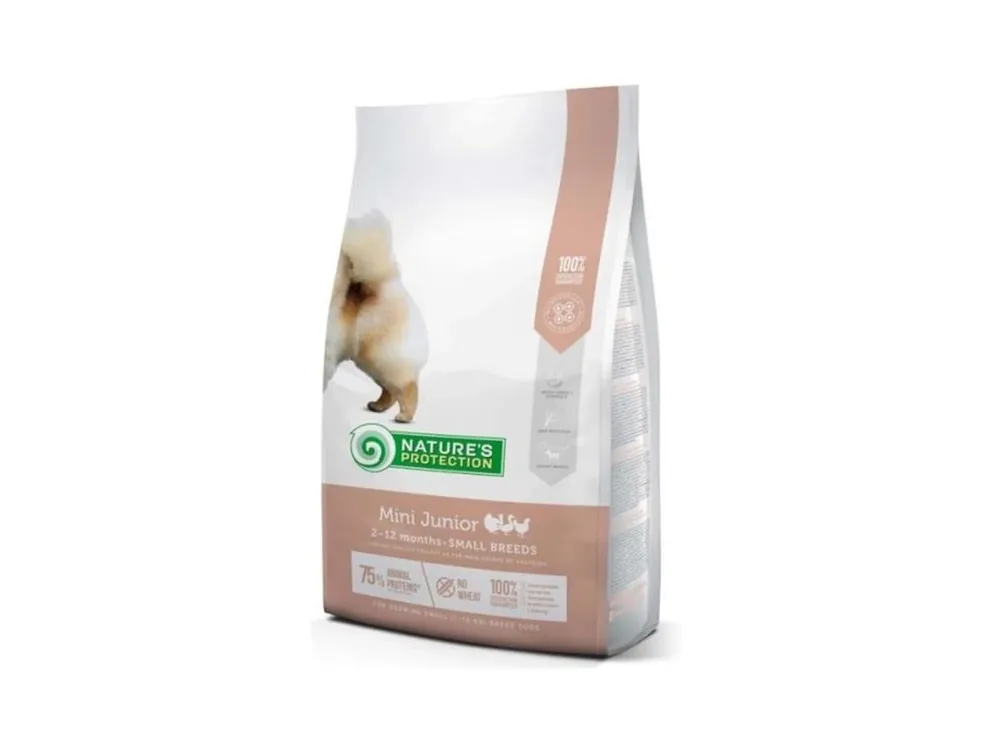 Nature‘s Protection Dog Dry Junior Mini 2 kg Nejlepší Volba