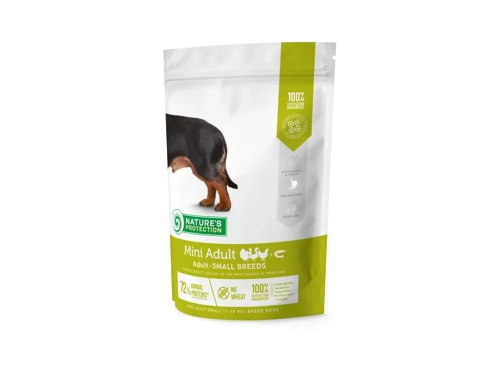 Akční Cena Nature‘s Protection Dog Dry Adult Mini 500 g