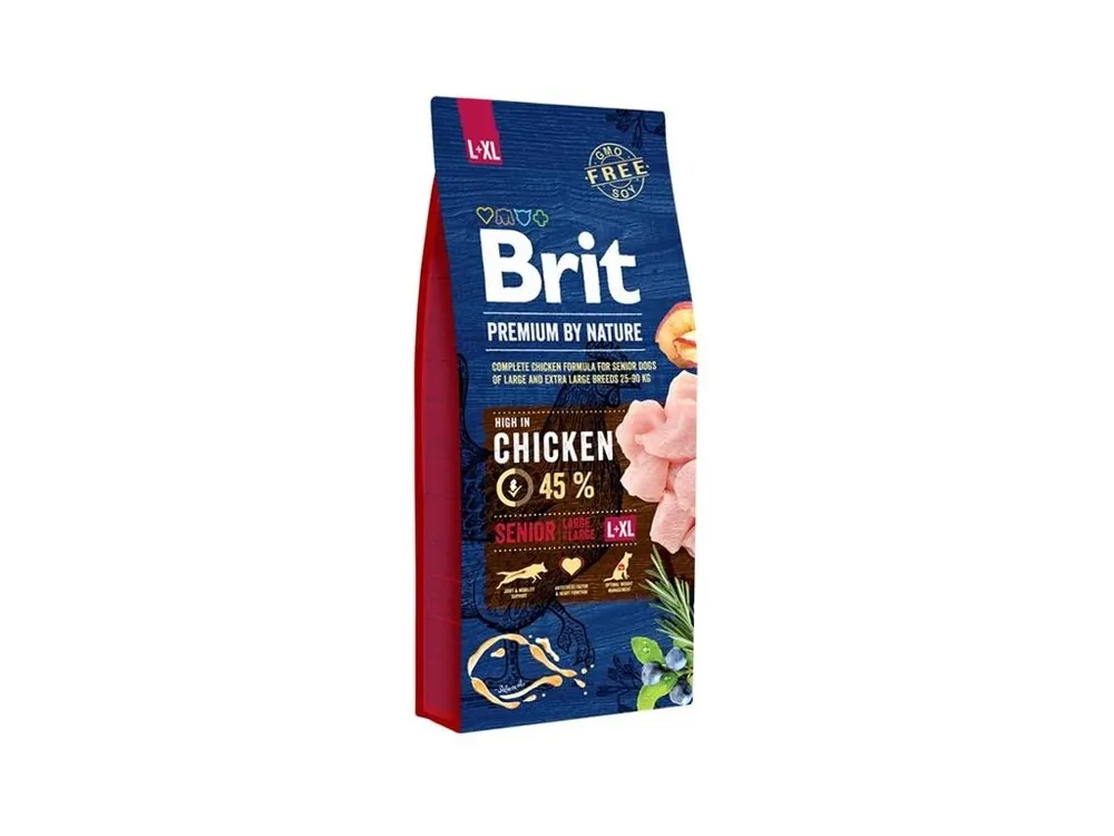 Brit Premium by Nature Dog Senior (L+XL) 15 kg Tovární Cena