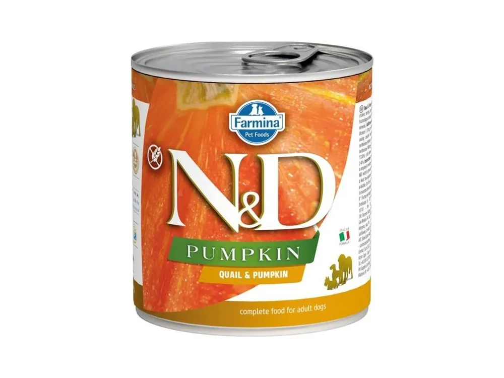 N&D PUMPKIN Dog konzerva Quail & Pumpkin 285 g Oblíbený
