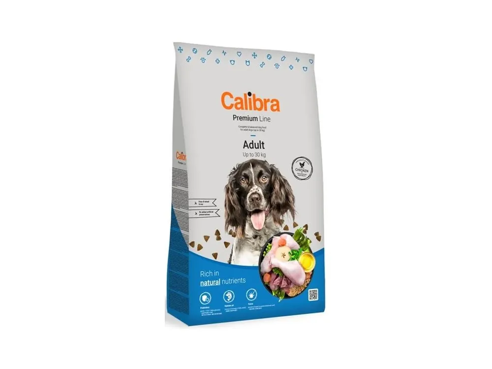 Calibra Dog Premium Line Adult Chicken 12 kg Sleva