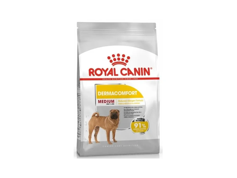 Vrácení Zdarma Royal Canin - Canine Medium Dermacomfort 12 kg