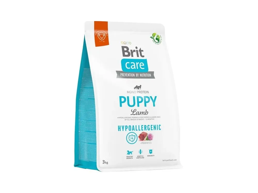 Brit Care Dog Hypoallergenic Puppy Lamb 3 kg Cenový Hit