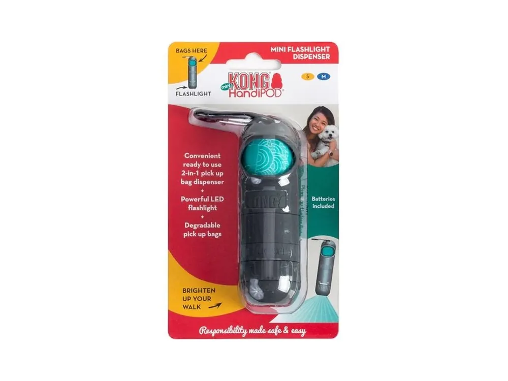 HandiPOD mini zásobník na sáčky + baterka KONG Rychlé Dodání