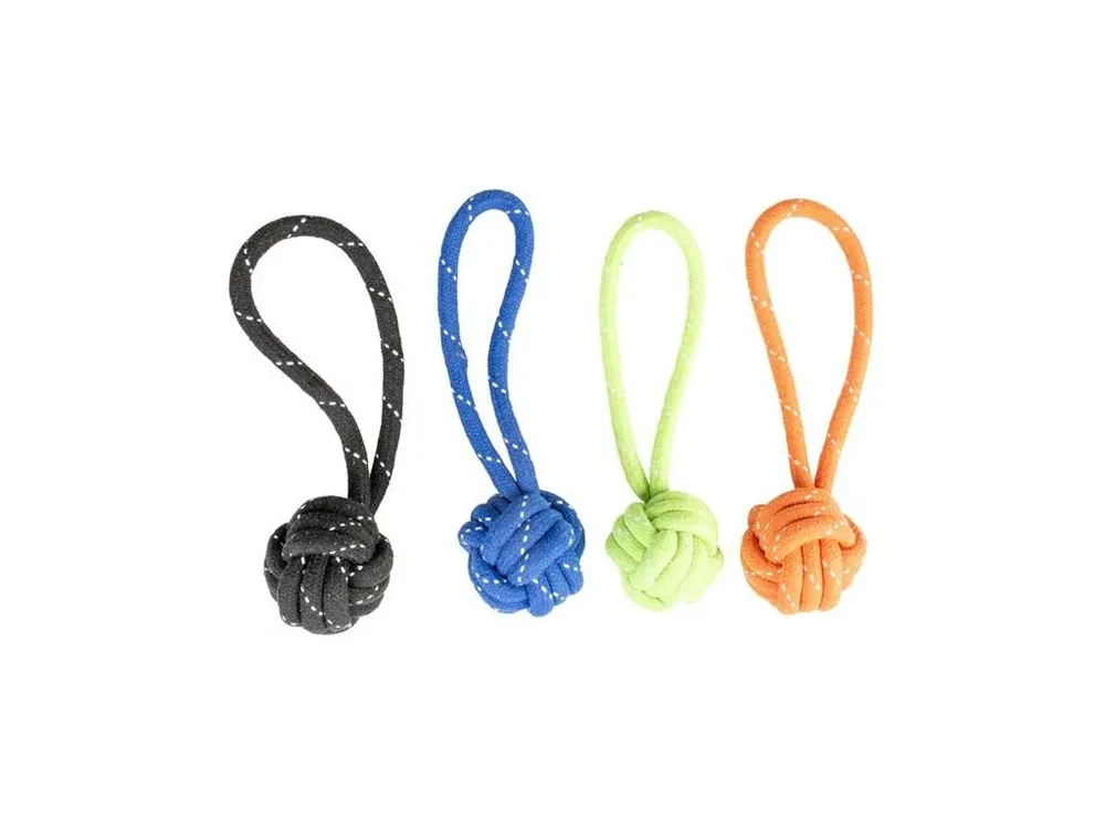 Nejlepší Volba Hračka lano Míč uzel s poutkem mix 44 cm Duvo+