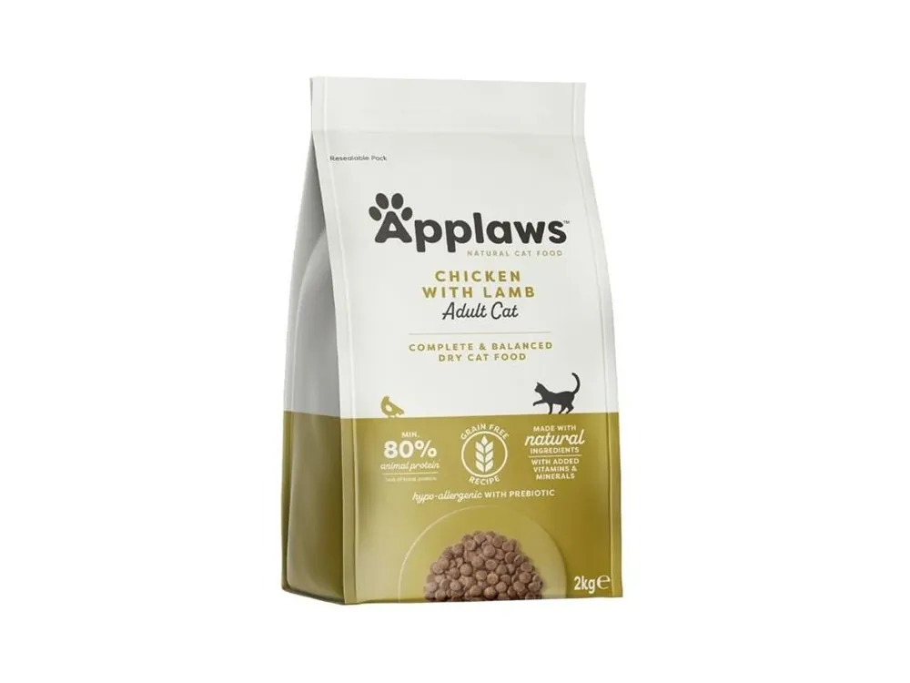 Applaws Cat Dry Adult Chicken with Lamb 2 kg Víkendová Akce