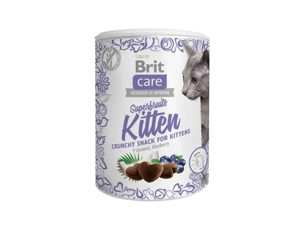 Značkový Brit Care Cat Snack Superfruits Kitten 100 g