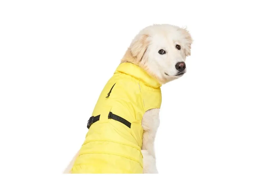Značkový Obleček pláštěnka Canada Pooch žlutá vel. XS