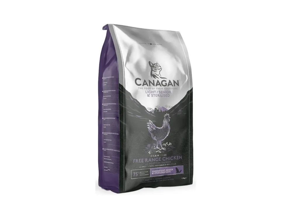 Akce Canagan Cat Dry Light / Senior / Sterilised 4 kg