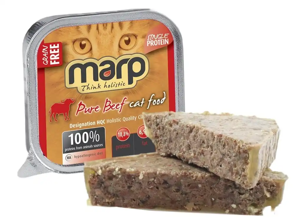 Marp Beef vanička pro kočky s hovězím 100g Časově Omezené