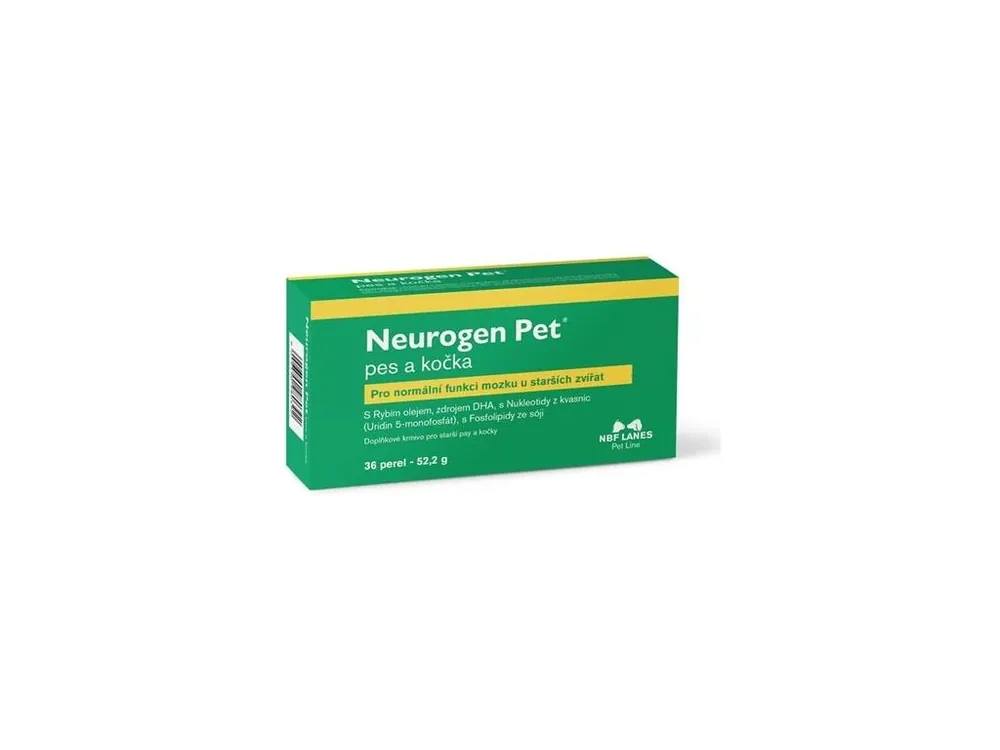 Top Prodej NBF Lanes Neurogen Pet pes a kočka 36 kapslí