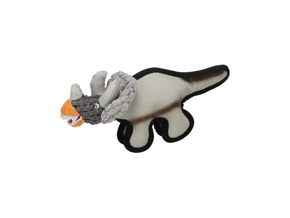 Hračka textil Saura dinosaurus šedý Flamingo Přímo Od Výrobce