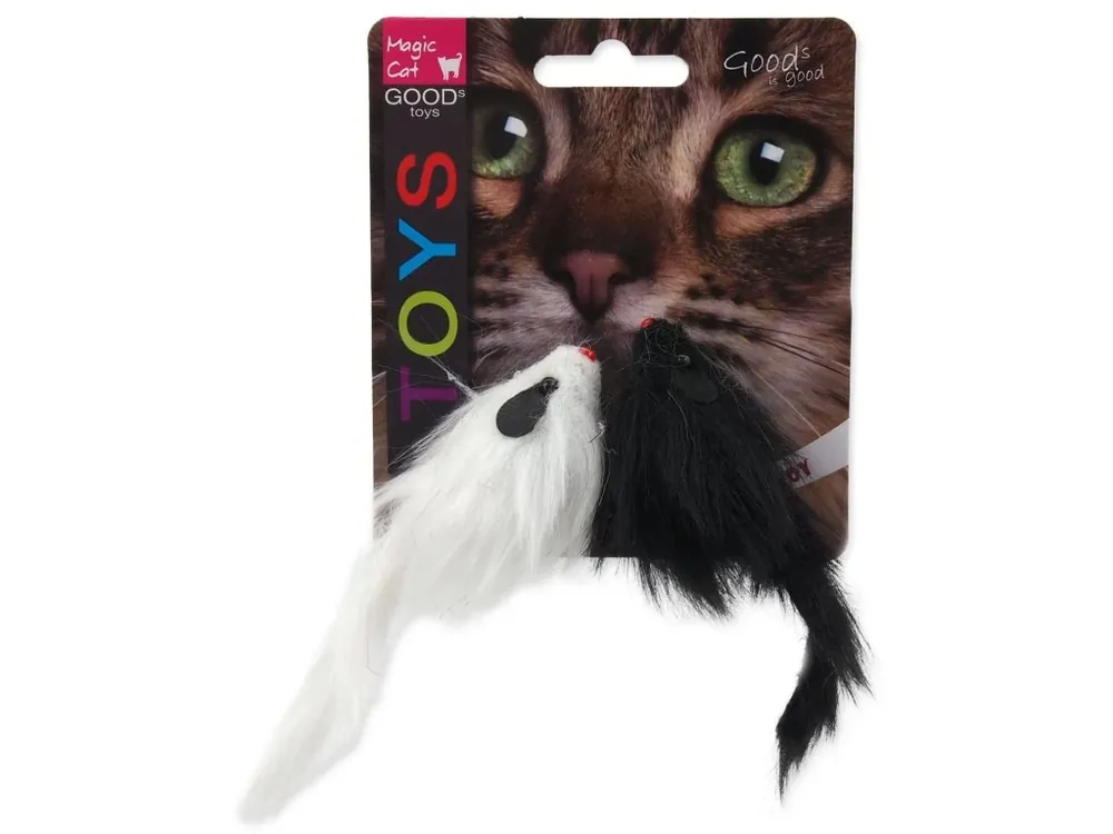 Vrácení Zdarma Hračka Magic Cat myš plyš chrastící 11 cm (2 ks)