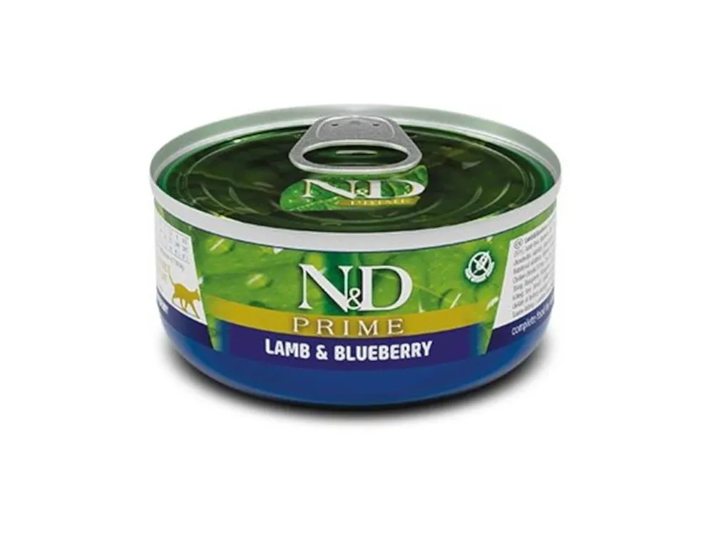 Expresní Doručení N&D PRIME Cat konzerva Lamb & Blueberry 70 g