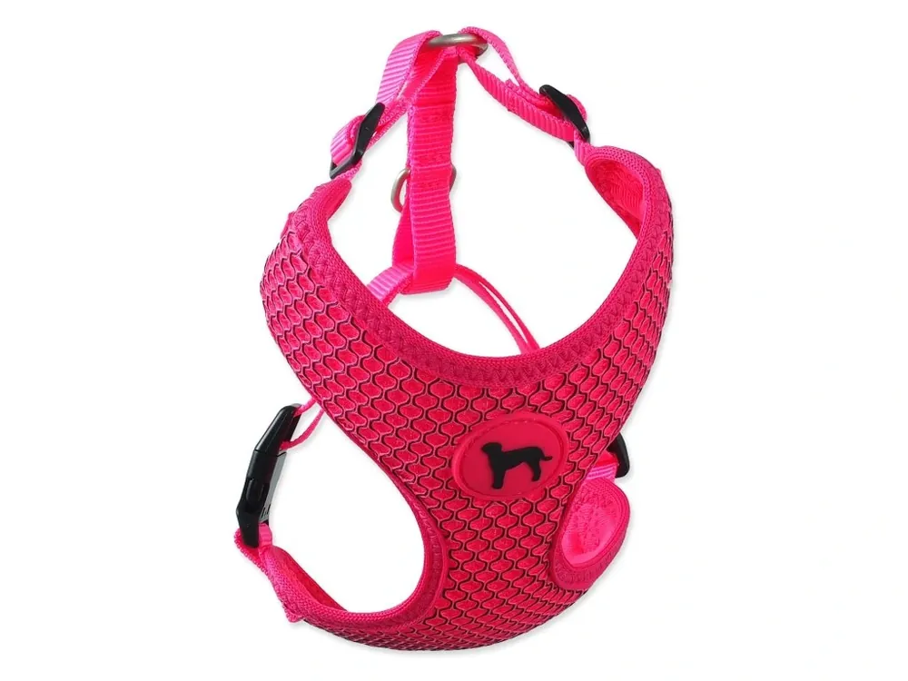 Hit Sezóny Postroj Active Dog Mellow L růžový 2x45-65cm