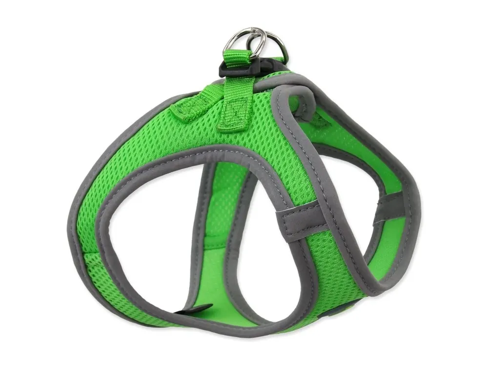 Akce Postroj Dog Fantasy Puppy XL limetka 53-58cm